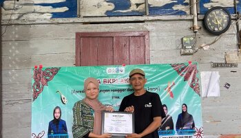 Hima Prodi BKPI IAIN SAS Babel Kunjungi Sanggar Seni Cikar Sinar Gemala, Pangkalpinang