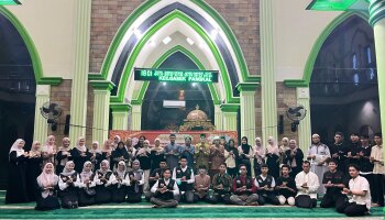 Hima Prodi HKI IAIN SAS Babel  dan Hima Hukum UBB Gelar Tablig Ramadan di Masjid Baitul Arofah