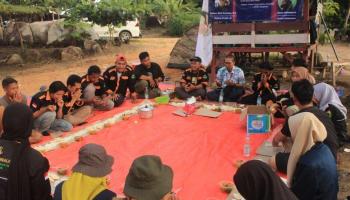 Hima Prodi Jurnalistik Islam IAIN SAS Babel Adakan Pengabdian Masyarakat di Kelurahan Jelitik, Sungailiat