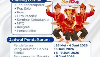 IAIN SAS Babel Buka Rekrutmen Calon Peserta Festival Internasional SelBa ke - 4 , Ini Syarat dan Jadwal