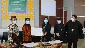 IAIN SAS Bangka Belitung Jalin Kerjasama dengan Bangka Pos Group