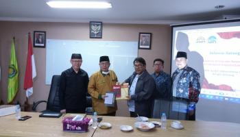 IAIN SAS Bangka Belitung Terima Kunjungan Pusat Layanan Humas dan Bantuan Hukum UIN Syarif Hidayatullah Jakarta