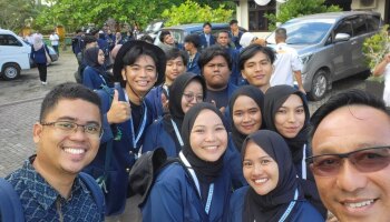 Kedekatan Bupati Beltim saat Acara Pelepasan Mahasiswa KKN IAIN SAS Babel