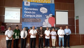 Kemenkeu Goes to Campus, Mahasiswa IAIN SAS Babel Diajak Berperan dalam Mengawal APBN