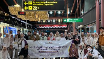 KKN Internasional IAIN SAS Babel Bersama UIN Jakarta Resmi di Berangkatkan ke Malaysia