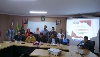 Kolaborasi dengan PLHBH LP2M UIN Jakarta, IAIN SAS Babel Berharap Kembangkan Lembaga