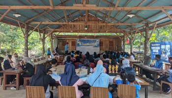 Kolaborasi Sijares Kertajana dengan Mahasiswa KKN  IAIN SAS Babel Desa Mentawak dan Bebak institut