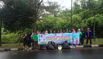 KOPASSAS IAIN SAS Babel Ikut Serta dalam Aksi World Cleanup Day 2025