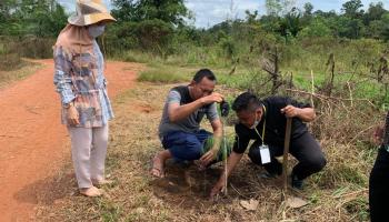 Mahasiswa KKN IAIN SAS Babel Sukses Adakan Maulid Nabi di Desa Keretak