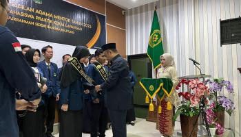 Launching Duta Pengadilan Agama Mentok Sekaligus Pelepasan Mahasiswa Praktik Kerja Lapangan IAIN SAS Babel Tahun 2022