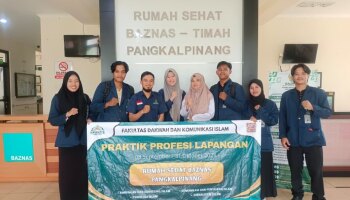Lima Mahasiswa FDKI PPL di Rumah Sehat Baznas Timah Kota Pangkalpinang
