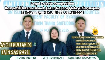 Mahasiswa FSEI IAIN SAS Babel Raih Juara Harapan I pada Kompetisi Internasional Antar Negara Melayu Serumpun 2025
