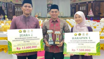 Mahasiswa IAIN SAS Babel Raih Juara II STQH Nasional XXVIII Tahun 2025 di Kota Kendari