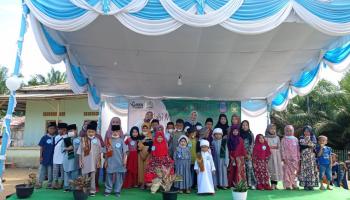 Mahasiswa KKN IAIN SAS Babel  Sukses Gelar Lomba Perayaan Maulid Nabi Muhmamad SAW