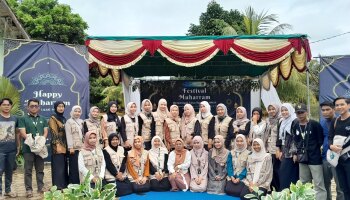 Mahasiswa KKN IAIN SAS Babel Adakan Festival Muharram di Desa Tuik