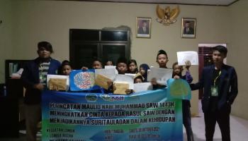 Mahasiswa KKN IAIN SAS Bangka Belitung Adakan Lomba dalam rangka Perayaan Hari Besar Islam, Maulid Nabi Muhammad SAW