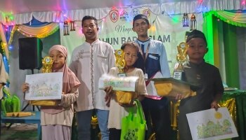 Mahasiswa KKN IAIN SAS Babel Bersama Karang Taruna Sukses Gelar Peringati 1 Muharram Perdana di Desa Puput