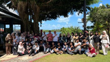 Mahasiswa KKN IAIN SAS Babel dan UIN Sunan Gunung Djati Hadiri Jamuan Bersama Bupati Belitung Timur dan Ketua DPRD