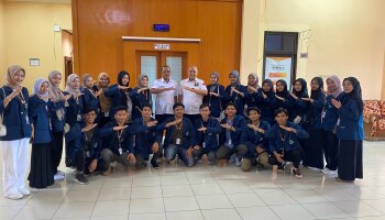 Mahasiswa KKN IAIN SAS Babel dari Desa Kurnia Jaya Kunjungi Kantor DPRD Belitung Timur