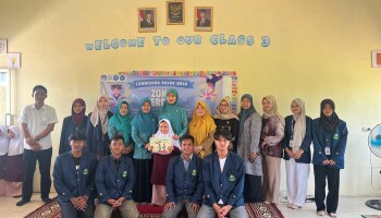 Mahasiswa KKN IAIN SAS Babel Desa Bukit Kijang Turut Serta Peresmian Budaya Literasi Sejak Dini Lewat Pojok Baca di SDN 10 Namang