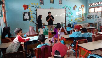 Mahasiswa KKN IAIN SAS Babel Gagas Klub 'PELITA'  Perangi Bullying di SDN 12 Lubuk Besar