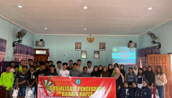 Mahasiswa KKN IAIN SAS Babel Gelar Sosialisasi Bahaya Napza di Desa Bentaian Jaya