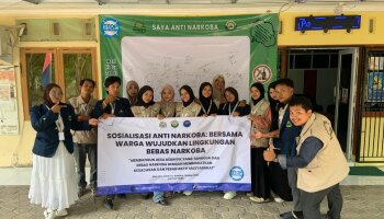 Mahasiswa KKN IAIN SAS Babel Gelar Sosialisasi Bahaya Narkoba di Desa Kebintik