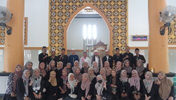 Mahasiswa KKN IAIN SAS Babel Sukseskan Acara Tahun Baru Islam 1446 H Desa Beruas