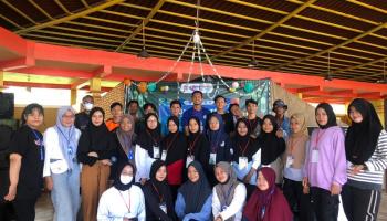 Mahasiswa KKN-MB IAIN SAS Bangka Belitung Sukses Adakan Jalan Santai