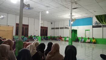 Mahasiswa KKN Melayu Serumpun di Sambut Baik Oleh Masyarakat Desa di Gampong Leles