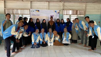 Mahasiswa KKN Melayu Serumpun Sosialisasi Stunting di Gampong Leles Aceh