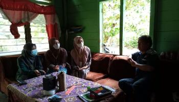 Mahasiswa KKN  Kelompok 13 Desa Kulur Ilir Dusun II Melakukan Silaturrahmi  Ke Sanggar Seni Tari Ketakong Merah