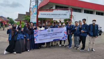Mahasiswa KPI IAIN SAS Bangka Belitung Mengadakan Diskusi Bersama Dengan PT. Telkom Witel Bangka Belitung