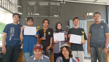 Mahasiswa KPI Gelar Kompetisi Barista Di Warkop U-Deen Pangkal Pinang.