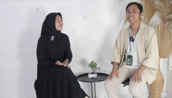 Mahasiswa KPI IAIN SAS Babel Adakan Podcast Bersama Founder PT Rumah Pelangi