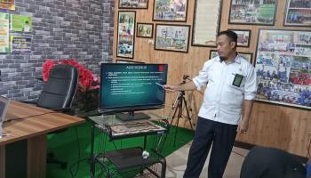 Mahasiswa Prodi Hukum Keluarga Islam Menerima Materi Proses Pelaksanaan  Sita dan Eksekusi