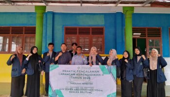 Mahasiswa PPLK IAIN SAS Babel Resmi Laksanakan Praktik di MTs Sabiilul Muhtadin Jada Bahrin