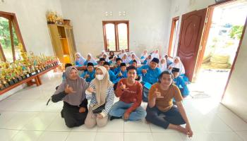 Mahasiswa Prodi KPI IAIN SAS BABEL Buat Video Promosi  Pondok Pesantren Najmatul Azman