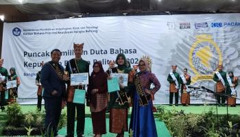 Mahasiswa TBI IAIN SAS Babel Raih Juara Dua Di Ajang Duta Bahasa Bangka Belitung