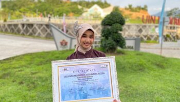 Mahasiswi Prodi KPI Sumbang Medali Platinum untuk IAIN SAS Babel pada Cabang Pop Solo di The 3rd Seiba International Festival 2025