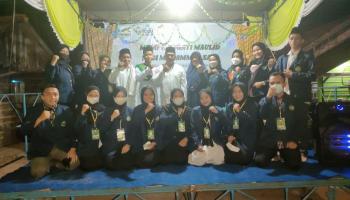 Kelompok 3 KKN IAIN SAS Bangka Belitung Meriah Memperingati Peringatan Maulid Nabi Muhammad SAW