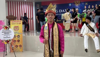 Membanggakan, Sandri Mahasiswa IAIN SAS Babel Dinobatkan Menjadi Bujang Pendidikan Bangka Selatan Tahun 2025