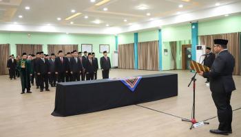 Menag Lantik H. Yayat Supriyadi, M.Si Jadi Kabiro AUAK IAIN SAS Babel