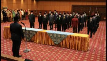 Menteri Agama Lantik Rektor IAIN SAS Bangka Belitung  Masa Bakti 2022-2026