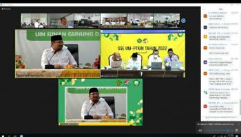 Menteri Agama Memonitor Jalannya Ujian SSE UM-PTKIN Tahun 2022
