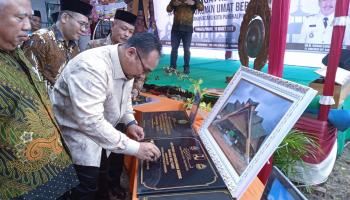 Menteri Agama RI Resmikan Gedung Serba Guna IAIN SAS Bangka Belitung