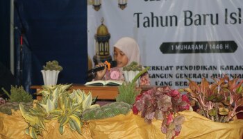 Meriah dan Semarak Bulan Muharram, Mahasiswa KKN  IAIN SAS Babel Desa Cendil Adakan Lomba