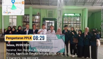 MTsN 1 Pangkalpinang Terima 10 Mahasiswa PPLK II IAIN SAS Babel: Siap Jadi Ajang Pengamalan Ilmu