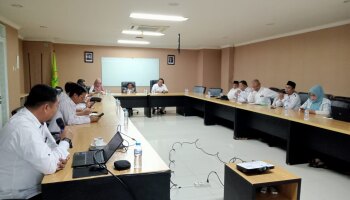 Panitia Audiensi dengan Senat terkait Penjaringan Rektor IAIN SAS Babel Periode 2026–2030