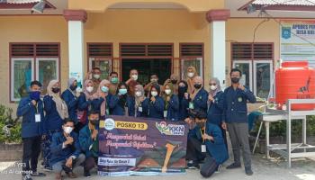 Pelepasan Mahasiswa KKN IAIN SAS Bangka Belitung Kelompok 13 Di Desa Kulur Ilir Dusun II